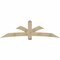 Ekena Millwork Davenport Rough Sawn Timber Gable Bracket, Douglas Fir, 96"W x 28"H x 6"D x 6"F, 7/12 Pitch GBW096X28X0606DAV00RDF - alternate 1